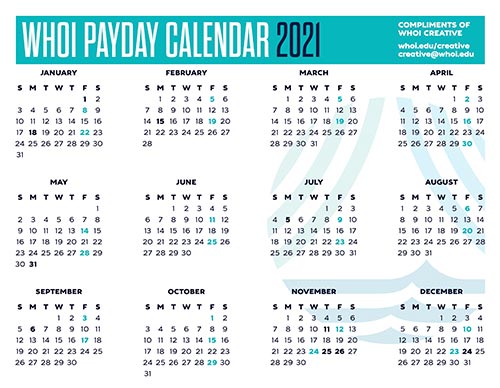 2021 Calendar